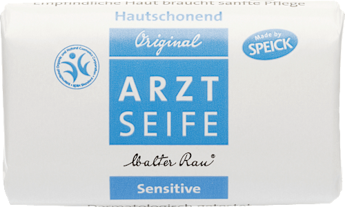 Seifenstück Arztseife sensitive, hautschonend Speick