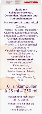 Kollagen + Biotin + Ceramide Trinkampullen 10 St Doppelherz