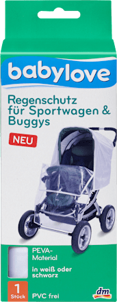 Regenschutz für Sportwagen und Buggys babylove