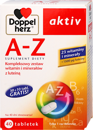 Suplement diety A-Z Retard, tabletki Doppelherz