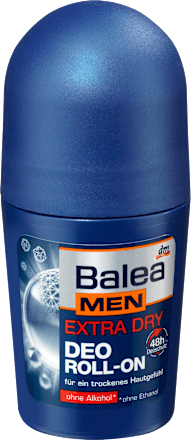 Deo Roll On Antitranspirant extra dry Balea MEN