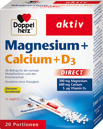 Magnesium+ Calcium+D3 - DIRECT Doppelherz