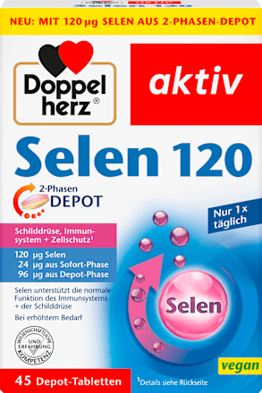 Selen 120 Depot Tabletten 45 St Doppelherz