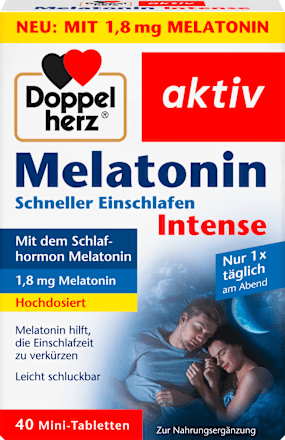 Melatonin Intense Mini Tabletten 40 St Doppelherz