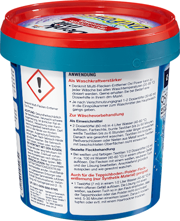 Fleckenentferner Oxi Power Denkmit