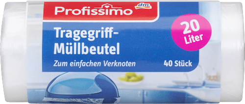 Müllbeutel 20L mit Tragegriff Profissimo