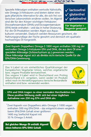 Omega-3 1000 Kapseln 60 St Doppelherz