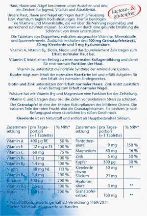 Haut + Haare + Nägel Tabletten 30 St. Doppelherz