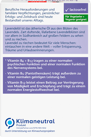 Lavendel Tabletten 30 St. Doppelherz