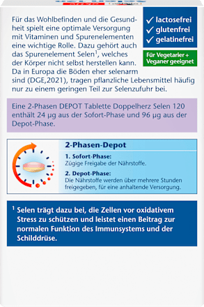 Selen 120 Depot Tabletten 45 St Doppelherz