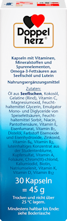 A-Z + Omega-3 Extra Kapseln 30 St Doppelherz