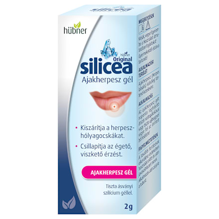 Silicea ajakherpesz gél hübner