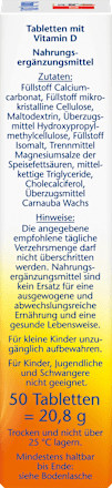 Vitamin D3 2000 I.E. Tabletten 50 St Doppelherz