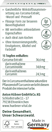 Curcuma Tropfen hübner