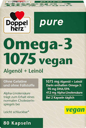 Omega-3 1075 vegan 80 St Doppelherz