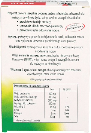 Suplement diety Na prostate, kapsułki Doppelherz