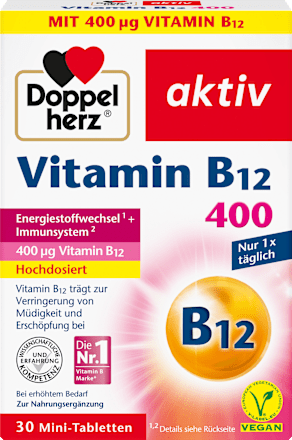 Vitamin B12 Tabletten 400 (30 St)  Doppelherz