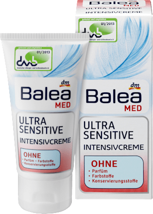 Tagespflege Ultra Sensitive Intensivcreme Balea med
