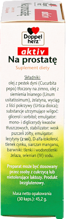 Suplement diety Na prostate, kapsułki Doppelherz