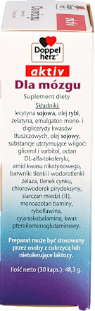 Suplement diety Dla mózgu, kapsułki Doppelherz