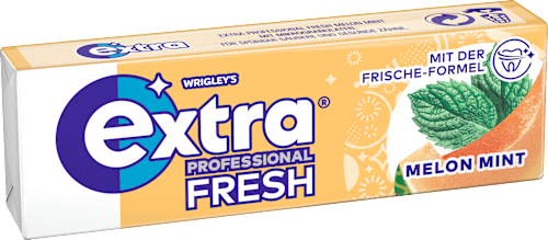 Kaugummi, Extra Professional Fresh, Melon Mint, zuckerfrei EXTRA