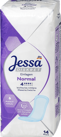 Absorbante normale pentru incontinență Jessa DISKRET