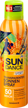 Sonnenspray Sport transparent LSF 50 SUNDANCE