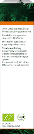 Bio Schwarzkümmel-Öl hübner