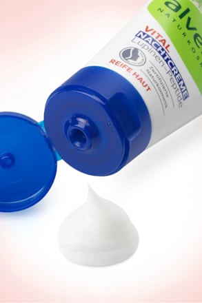 Nachtcreme Vital Lupinen-Peptide alverde NATURKOSMETIK