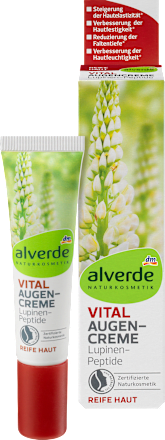 Augencreme Vital Lupinen-Peptide alverde NATURKOSMETIK