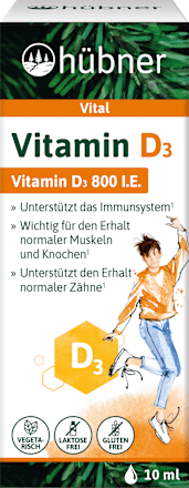 Tropfen Vitamin D3 hübner