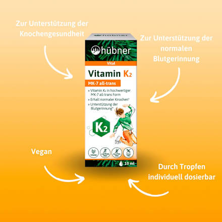 Vitamin K2 Tropfen hübner