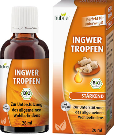 Ingwer Tropfen hübner