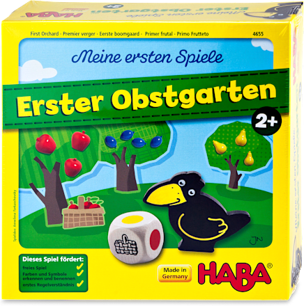 Kinderspiel Meine ersten Spiele Erster Obstgarten HABA