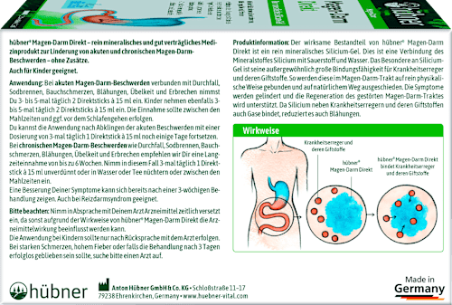 Magen-Darm Direktsticks 15 St hübner