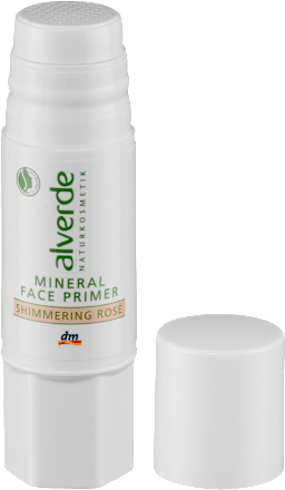 Mineral Face Primer shimmering rosé alverde NATURKOSMETIK