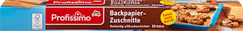 Backpapier-Zuschnitte Profissimo