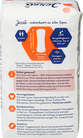 Wkładki na średnie nietrzymanie moczu Extra Plus Jessa DISKRET