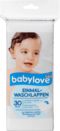 Einmal-Waschlappen babylove