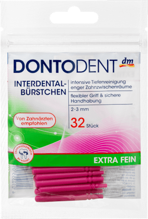Interdentalbürstchen extra fein 2-3 mm Dontodent