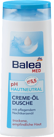 Duschgel pH 5,5 Hautneutral Creme-Öl Dusche Balea med