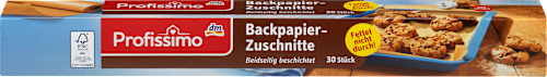 Backpapier-Zuschnitte Profissimo