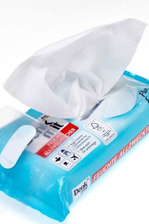 Feuchte Allzwecktücher Pure Frische Denkmit