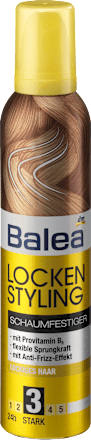Schaumfestiger Locken Styling Balea