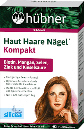 Haut Haare Nägel Kompakt Gel-Kapseln 30 St hübner