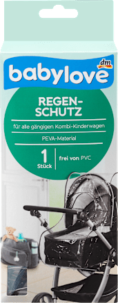 Regenschutz für Kinderwagen babylove