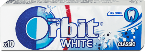 Žvečilni gumiji White Original Orbit