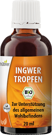 Ingwer Tropfen hübner