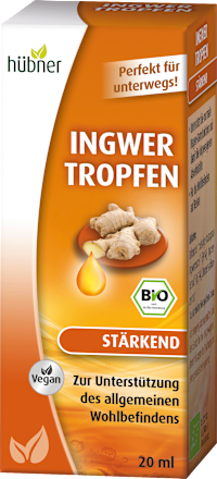 Ingwer Tropfen hübner