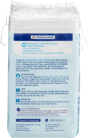 Reinigungs-Wattepads babylove